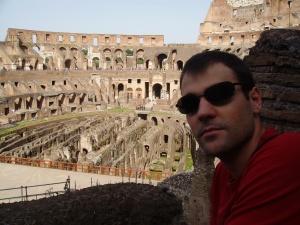 Vista de la arena del Coliseo